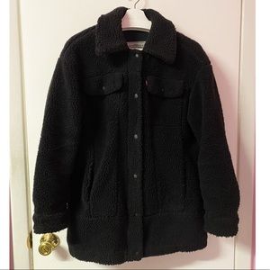 Levi's Oversized Sherpa (Teddy) Trucker Jacket